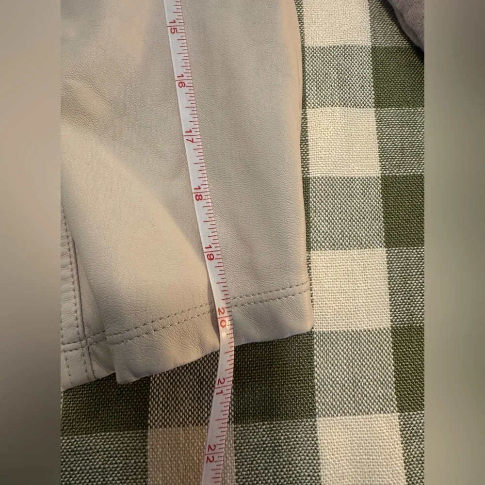 Anthropologie Women’s Pilcro Faux Leather Corset Sweater - Picture 11 of 15